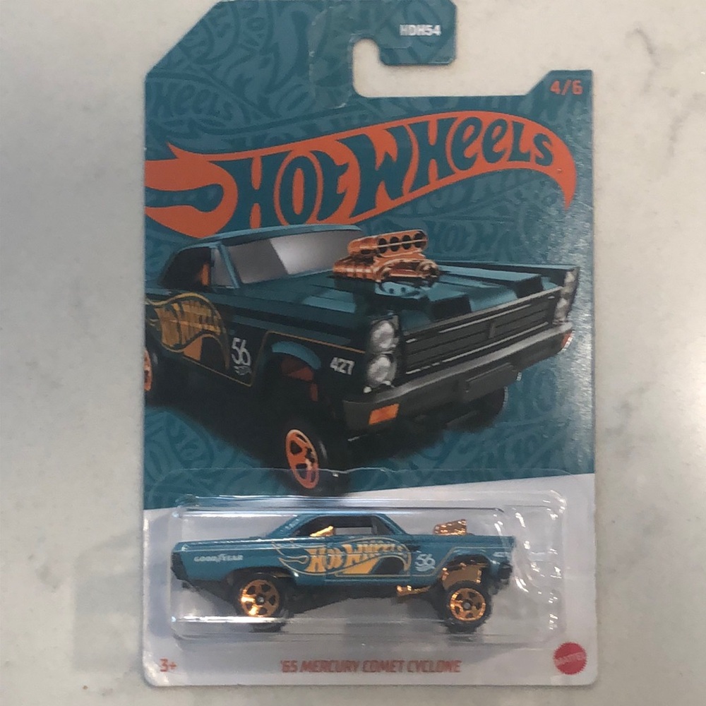 Hot Wheels 1965 Mercury Comet Cyclone Die-Cast Car